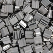 Miyuki tila 5x5mm beads - Nickel plated TL-190